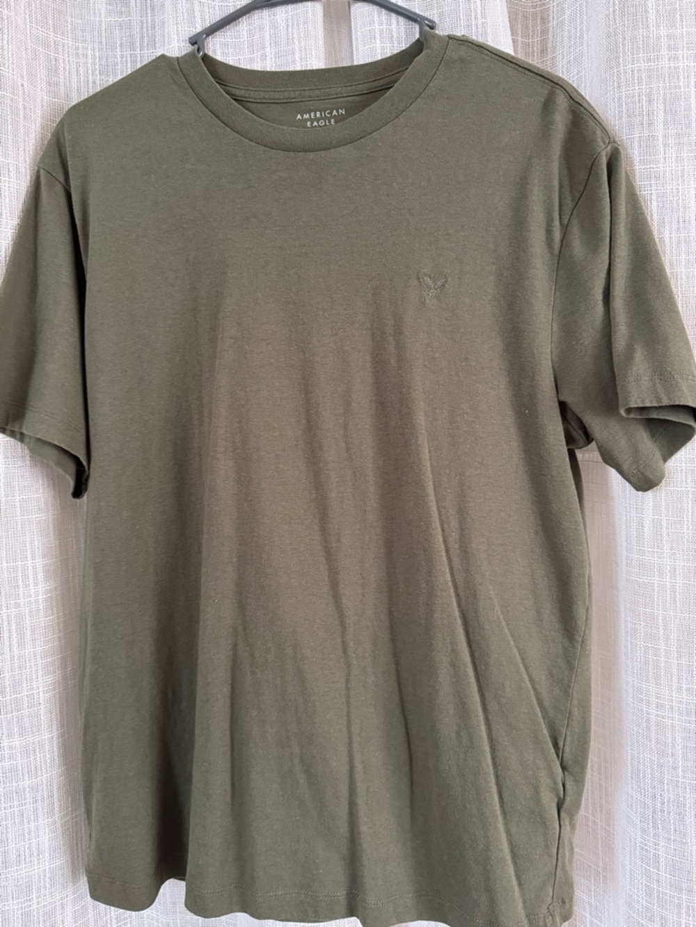 American Eagle Outfitters Olive Green Short Sleeve Crew Tee